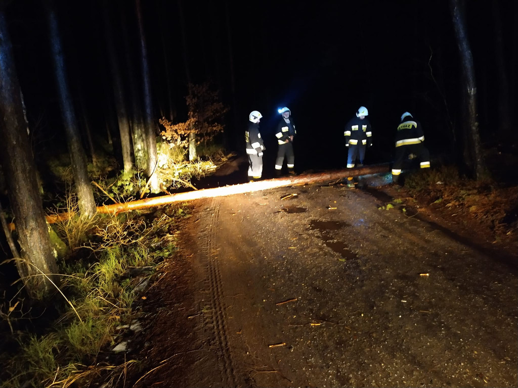 Nadia szaleje w powiecie. Interwencje straży