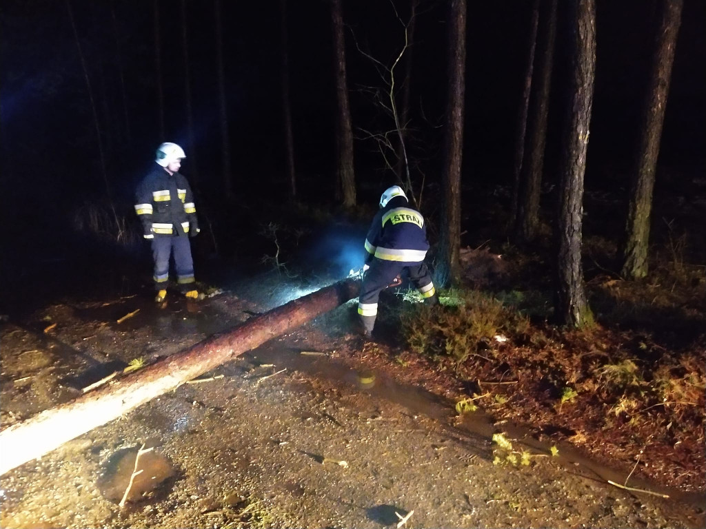 Nadia szaleje w powiecie. Interwencje straży