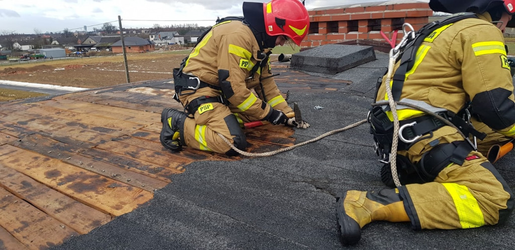 Nadia szaleje w powiecie. Interwencje straży