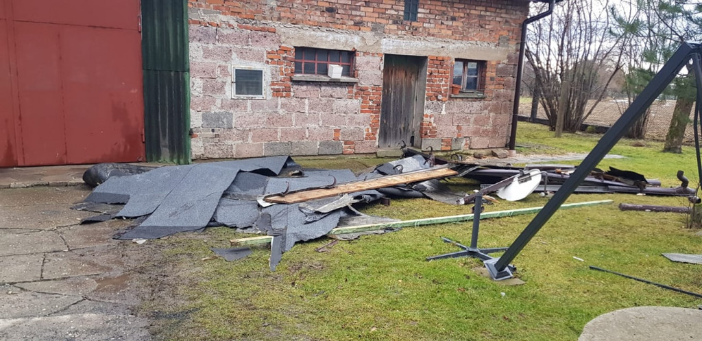 Nadia szaleje w powiecie. Interwencje straży