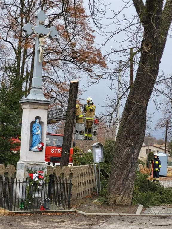 Nadia szaleje w powiecie. Interwencje straży