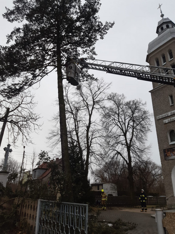 Nadia szaleje w powiecie. Interwencje straży