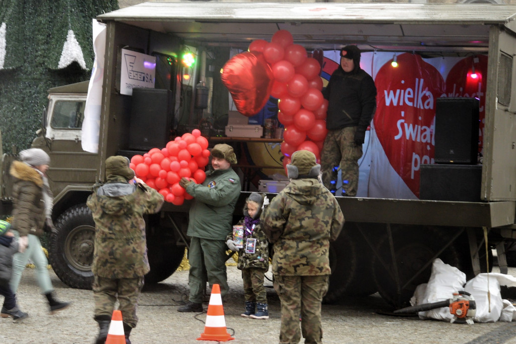 30. finał WOŚP na rynku w Tarnowskich Górach