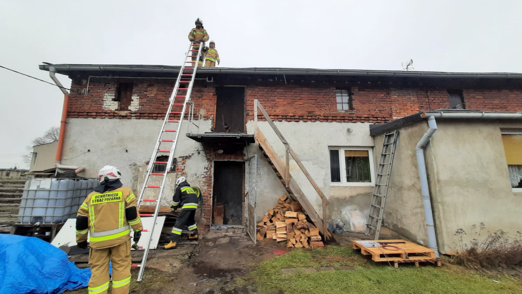 Skutki wichury w powiecie tarnogórskim