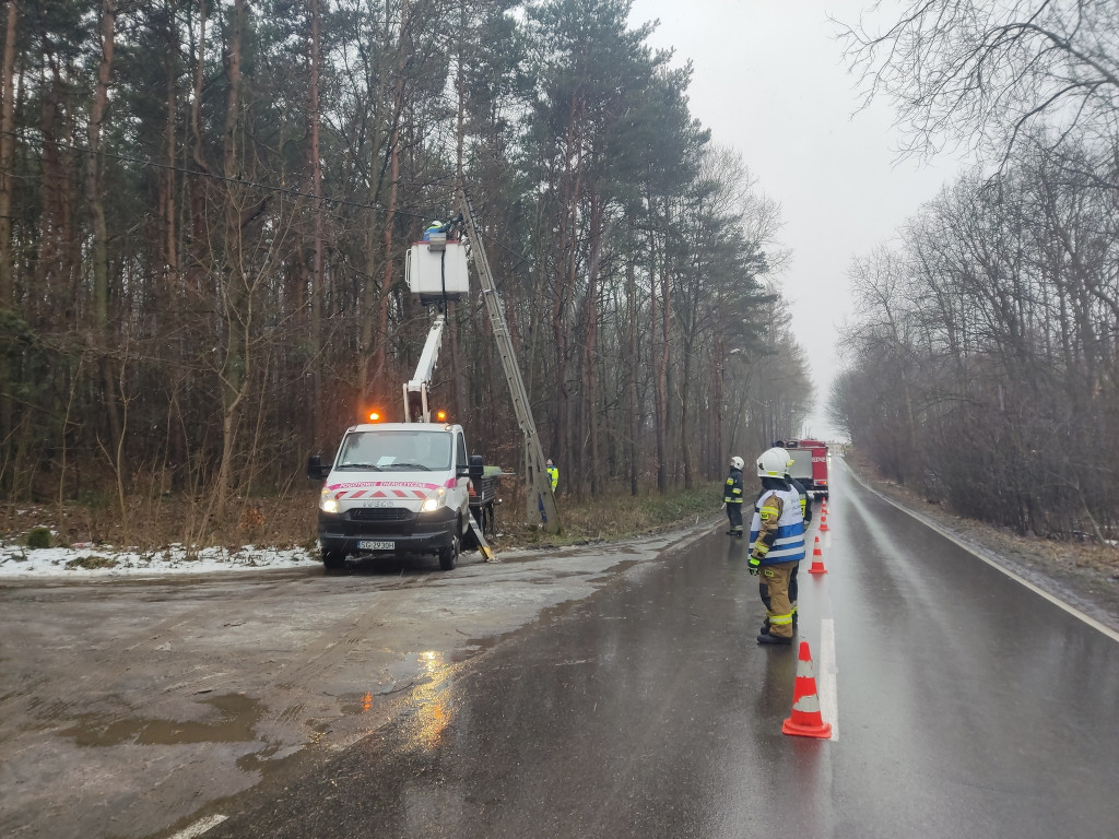 Skutki wichury w powiecie tarnogórskim