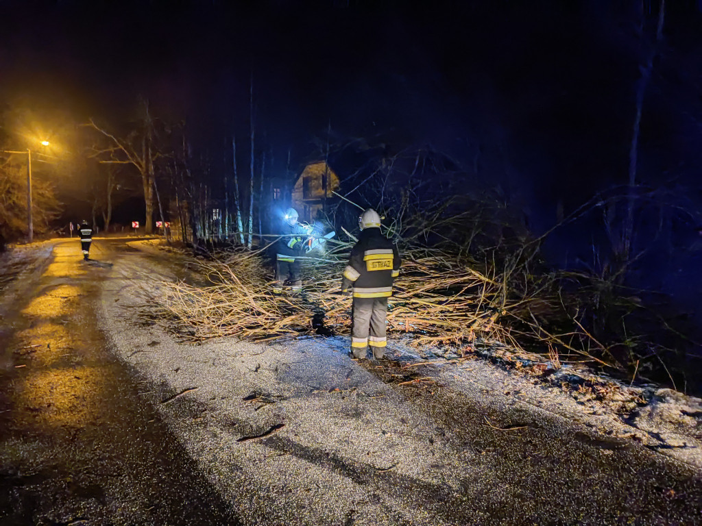 Skutki wichury w powiecie tarnogórskim