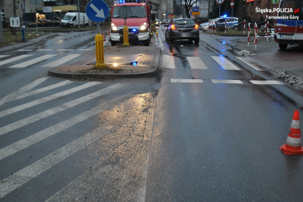 Tarnowskie Góry. Potrącenie pieszej