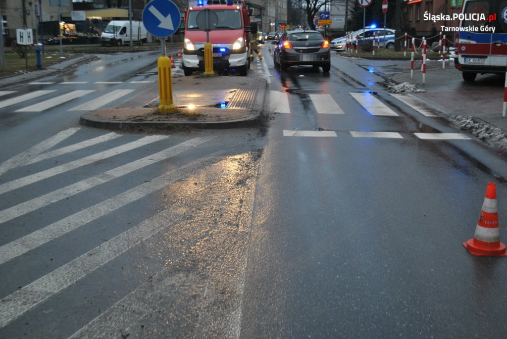 Tarnowskie Góry. Potrącenie pieszej