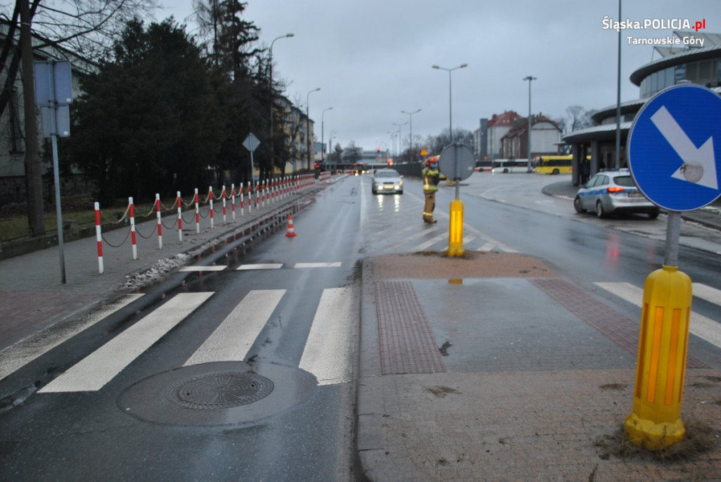 Tarnowskie Góry. Potrącenie pieszej