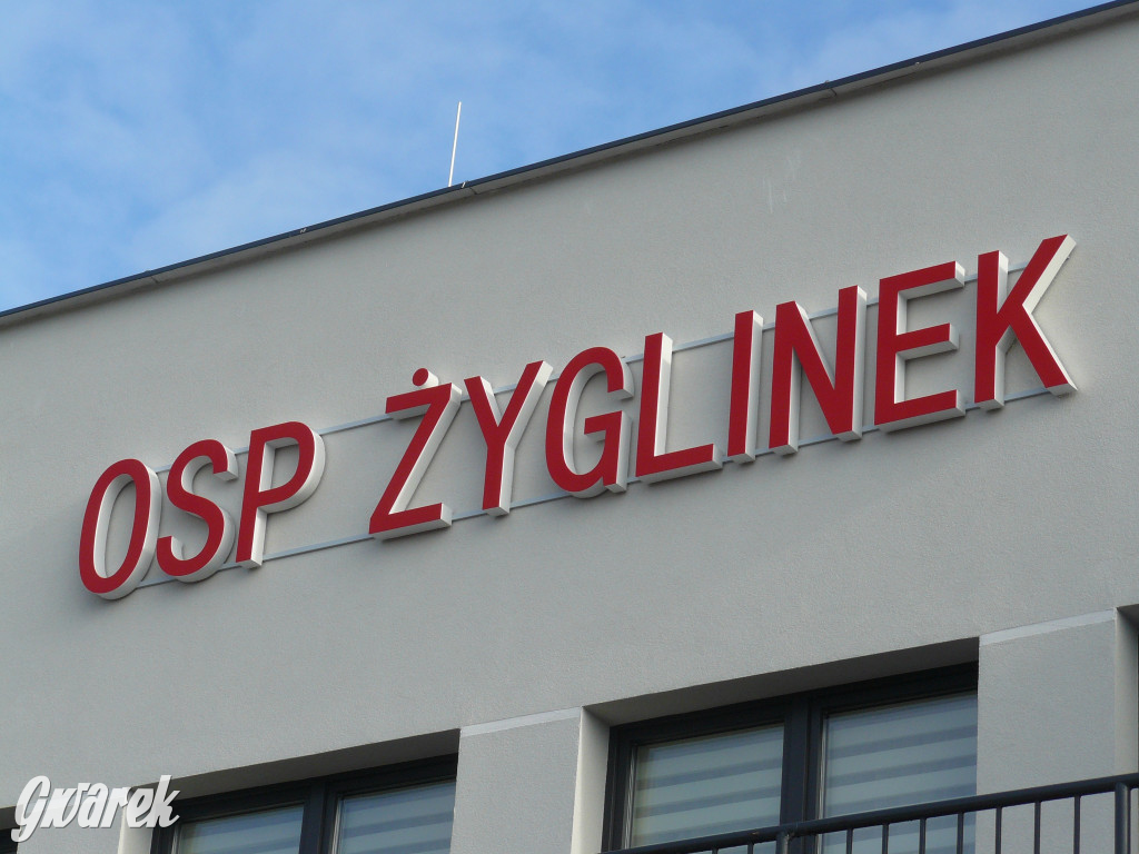 Remiza OSP Żyglinek po remoncie i rozbudowie