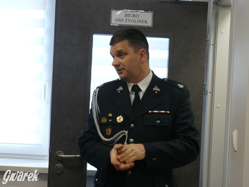 Remiza OSP Żyglinek po remoncie i rozbudowie