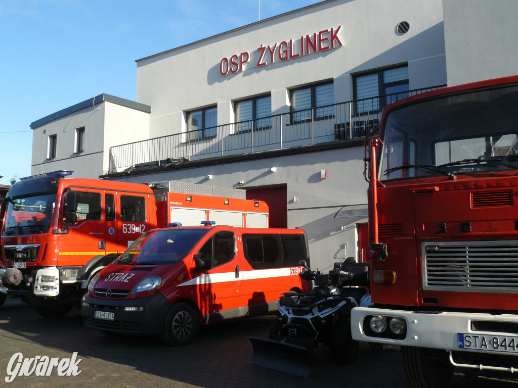 Remiza OSP Żyglinek po remoncie i rozbudowie