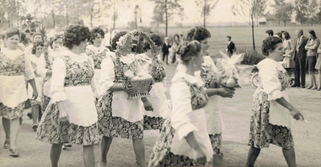 Dożynki w latach 70. Rozpoznajecie się?
