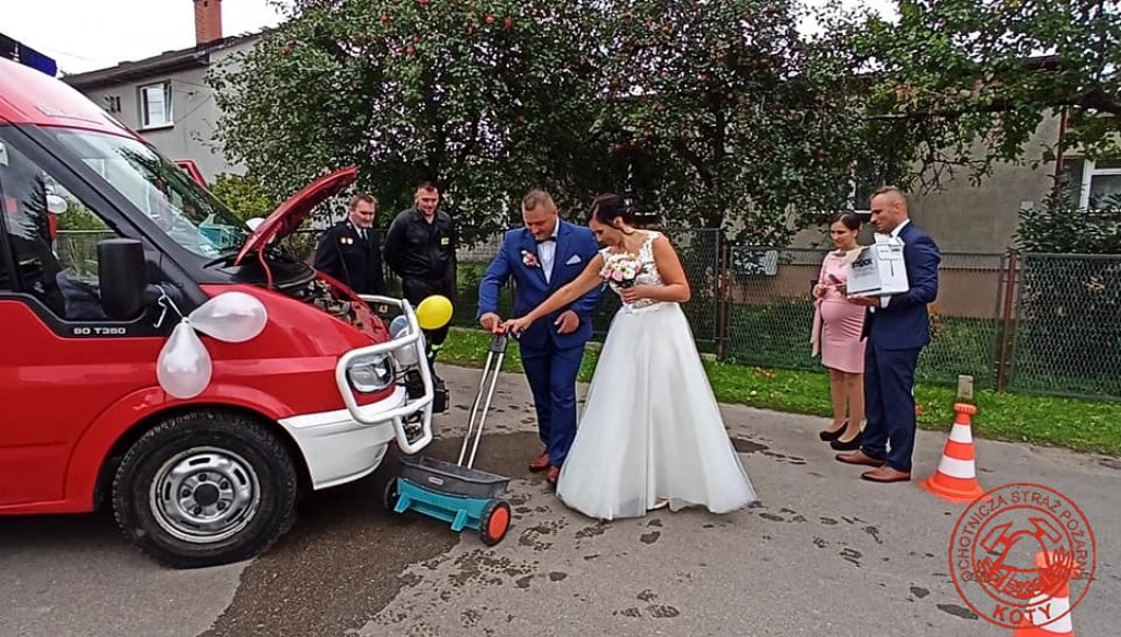 Strażak się żeni