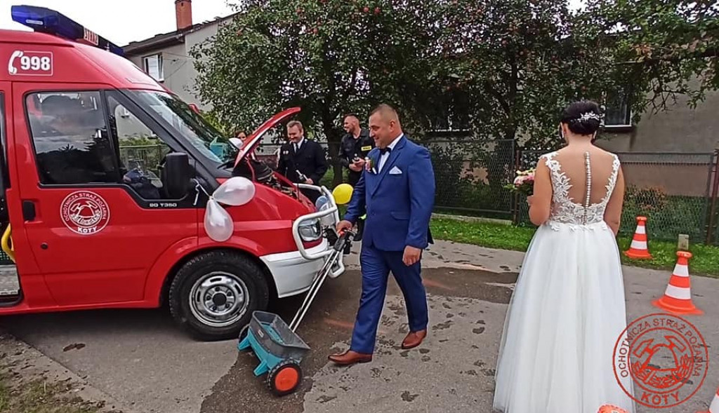 Strażak się żeni
