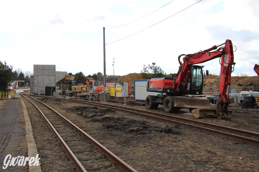 Kolej do Pyrzowic. Prace w Miasteczku Śląskim