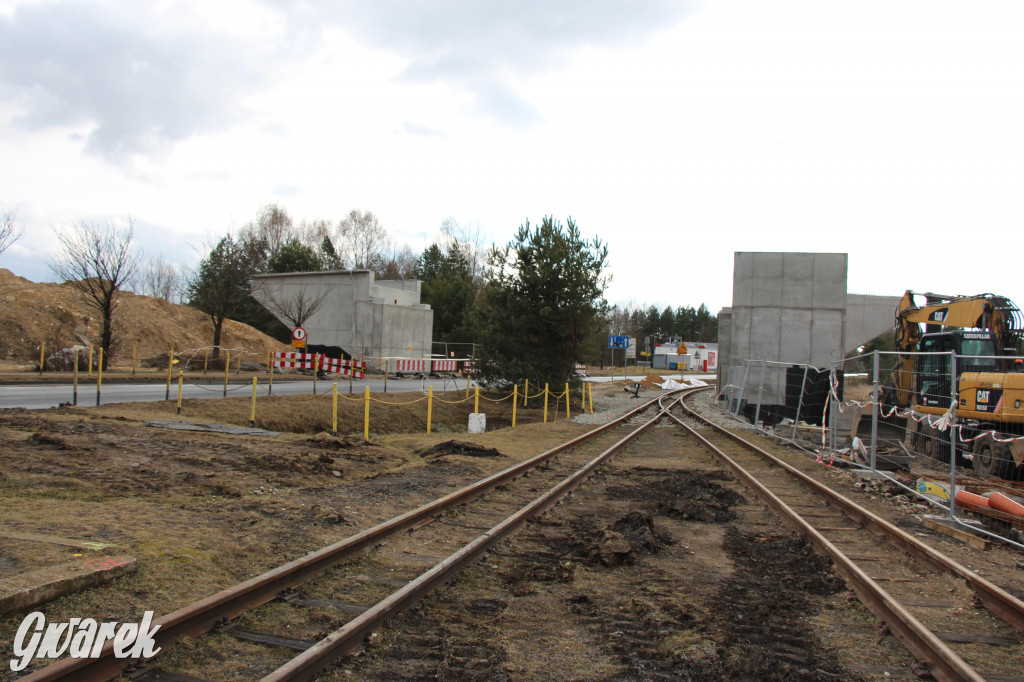 Kolej do Pyrzowic. Prace w Miasteczku Śląskim