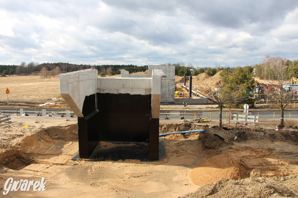 Kolej do Pyrzowic. Prace w Miasteczku Śląskim