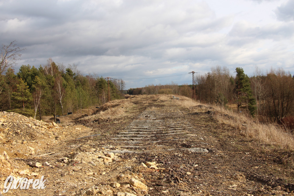 Kolej do Pyrzowic. Prace w Miasteczku Śląskim
