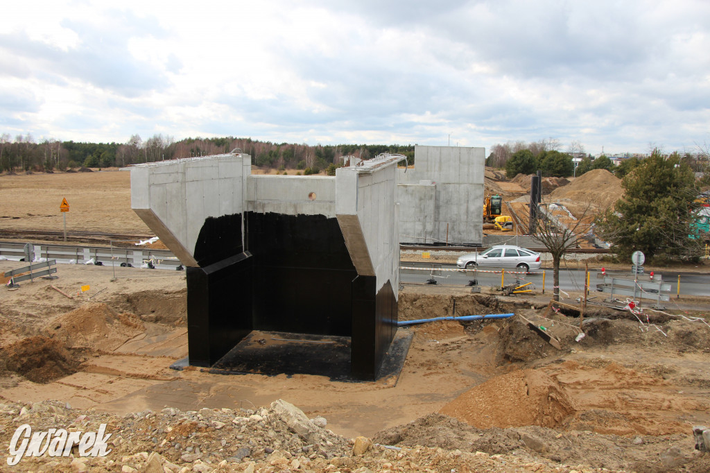 Kolej do Pyrzowic. Prace w Miasteczku Śląskim