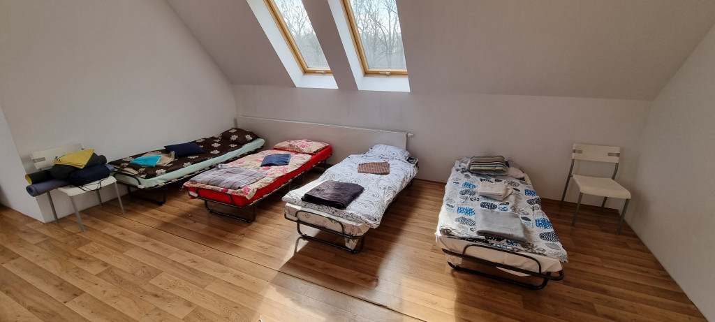 Miejsca noclegowe w kajakowni w Świerklańcu