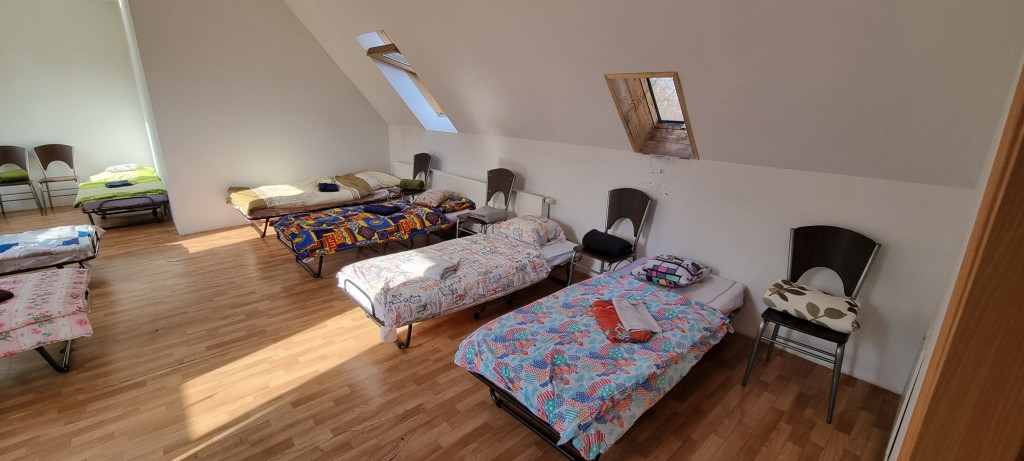 Miejsca noclegowe w kajakowni w Świerklańcu