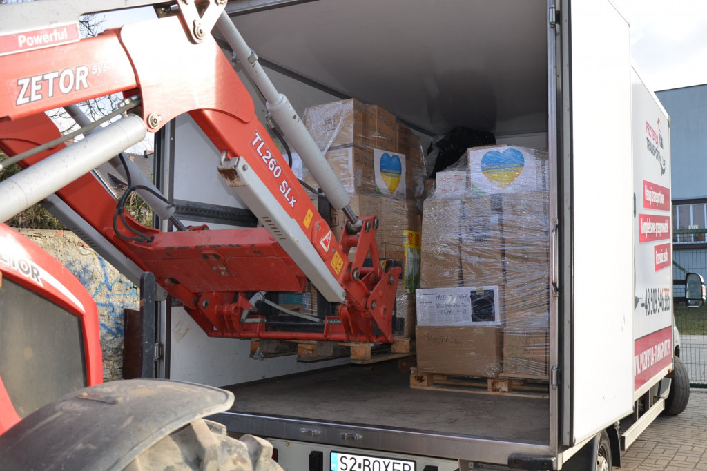 Mieszkańcy Świerklańca pomagają Ukraińcom