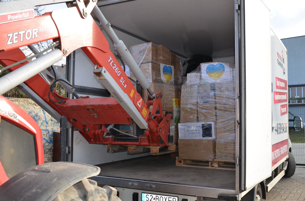 Mieszkańcy Świerklańca pomagają Ukraińcom