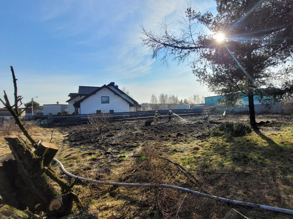 Pożary traw. Sobotnia kumulacja