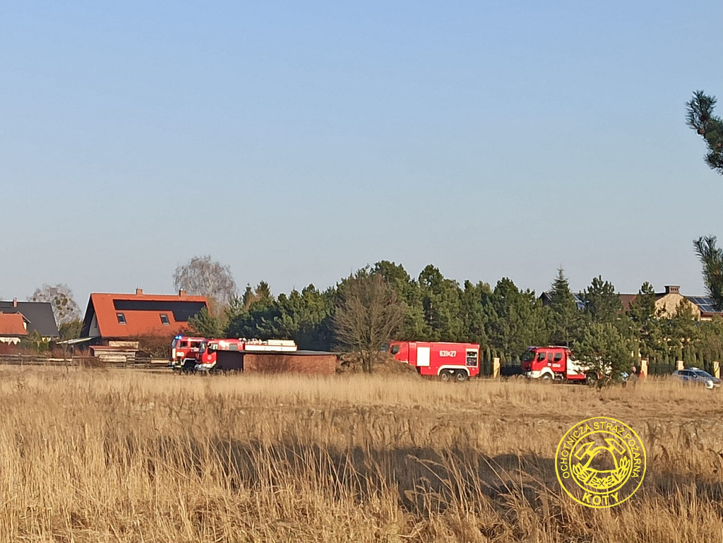Paliły się 4 hektary nieużytków