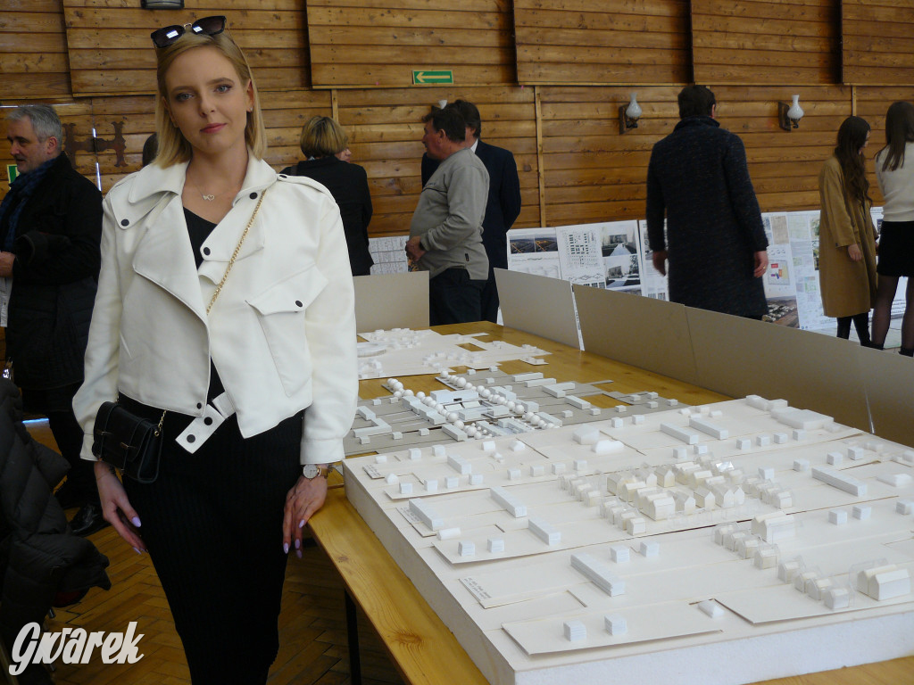 Koncepcje rynku i deptaka w Ożarowicach