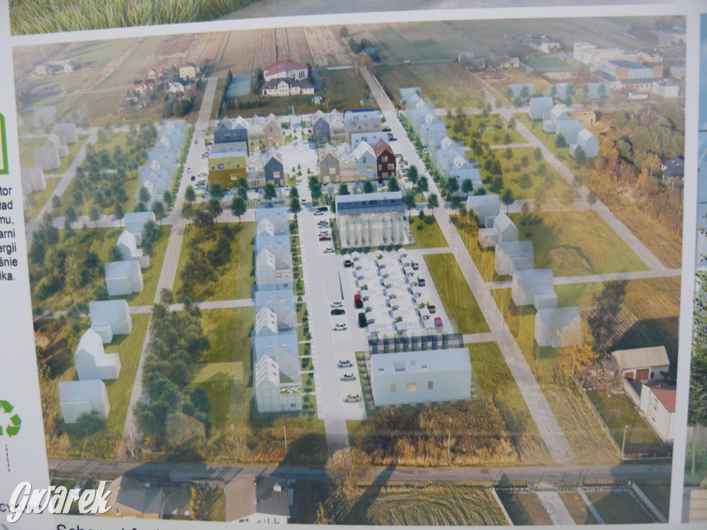 Koncepcje rynku i deptaka w Ożarowicach