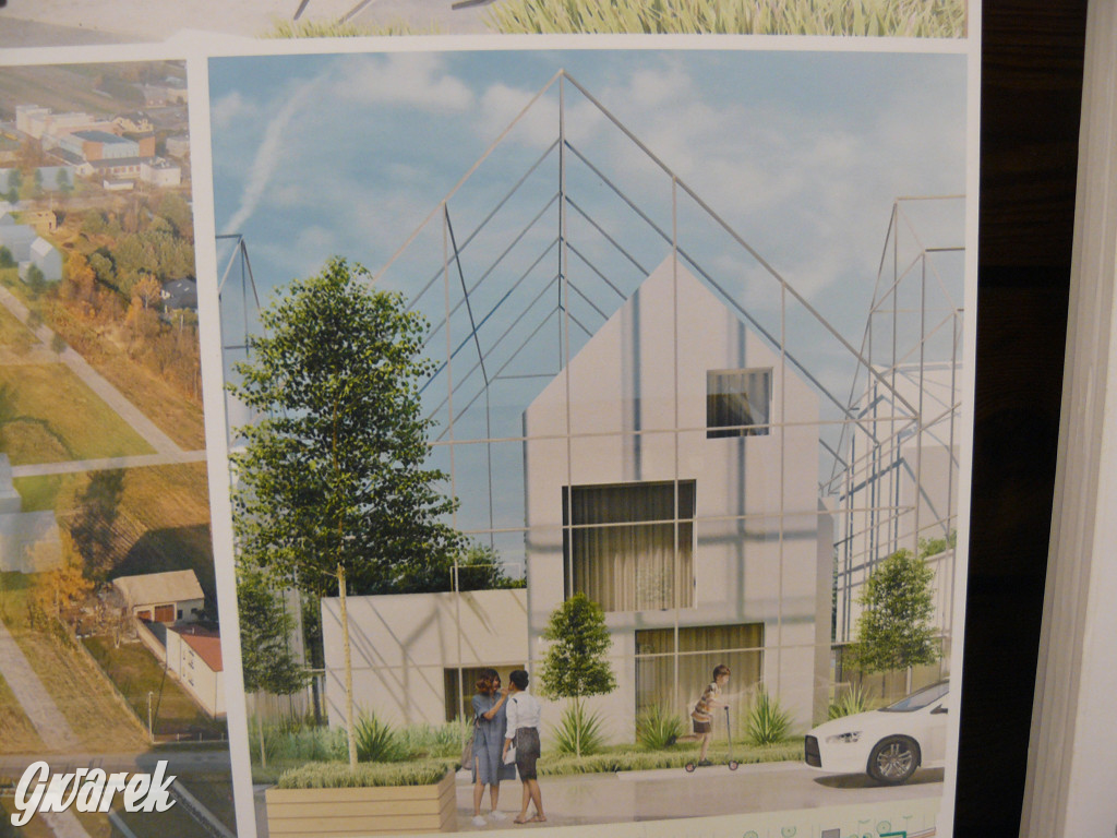 Koncepcje rynku i deptaka w Ożarowicach