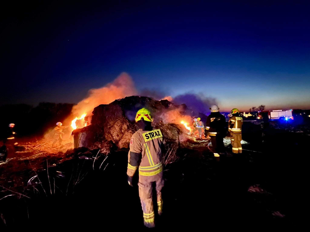 Strażacy walczą z żywiołem i głupotą