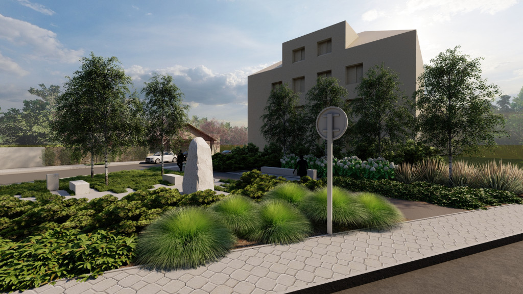  Skwer u zbiegu ulic Strzeleckiej i Odrodzenia