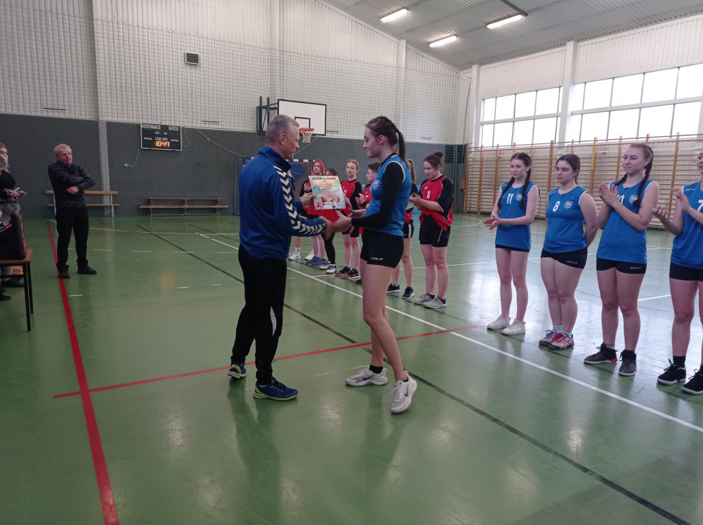 Licealistki wygrywają w koszykówce