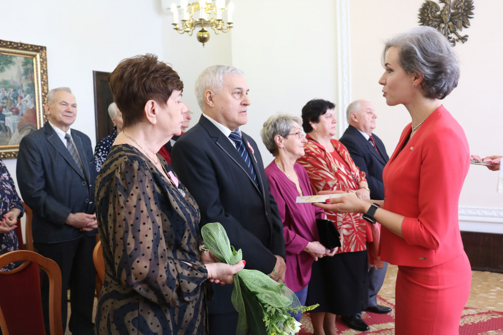 Piekary Śląskie. 50 lat razem, złoci jubilaci