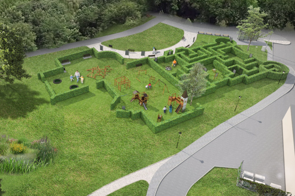 Tak zagospodarują teren przy GCR Repty