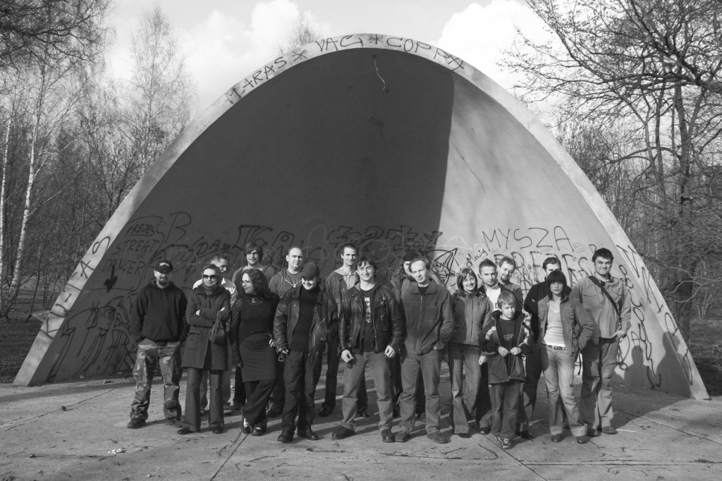 Zdjęcie grupowe w Strzybnicy - początki