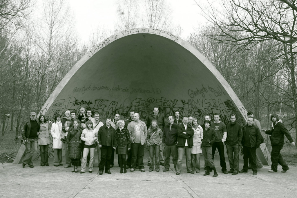 Zdjęcie grupowe w Strzybnicy - początki