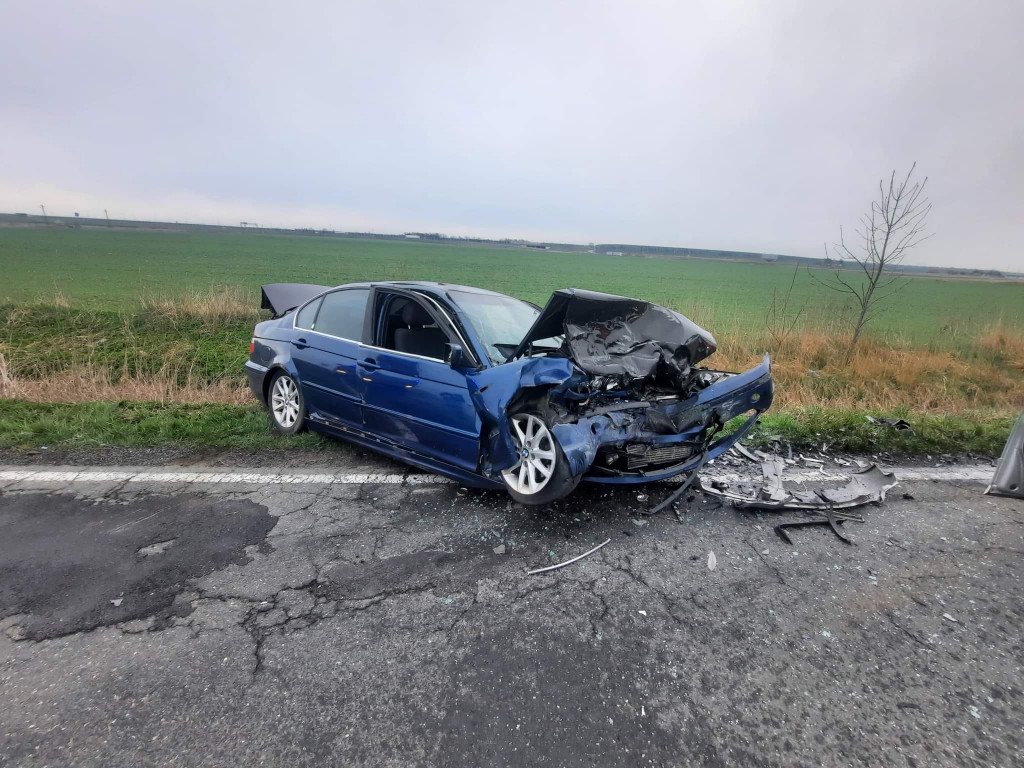 Szałsza. BMW uderzyło w audi