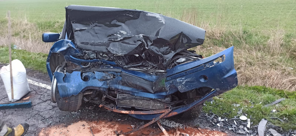 Szałsza. BMW uderzyło w audi