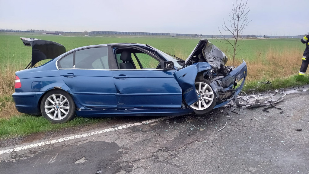 Szałsza. BMW uderzyło w audi