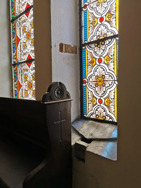 Polichromie sprzed 120 lat w  kościele Zbawiciela