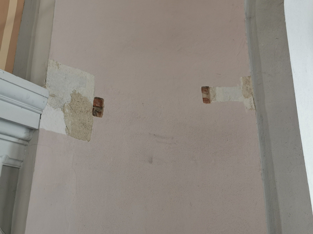 Polichromie sprzed 120 lat w  kościele Zbawiciela