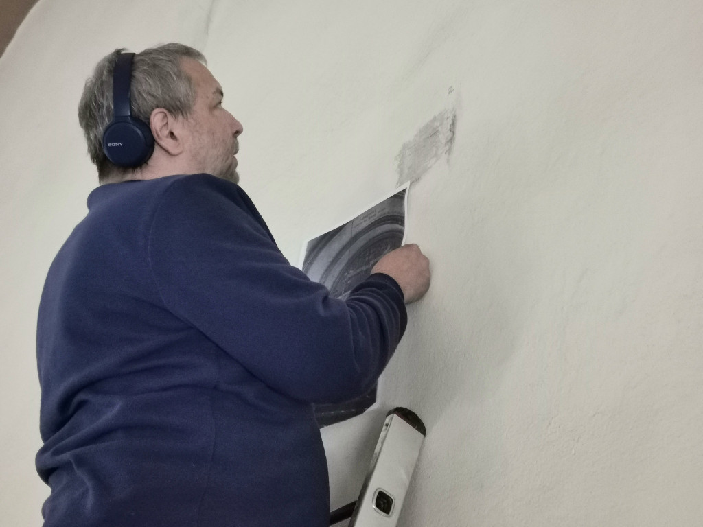 Polichromie sprzed 120 lat w  kościele Zbawiciela