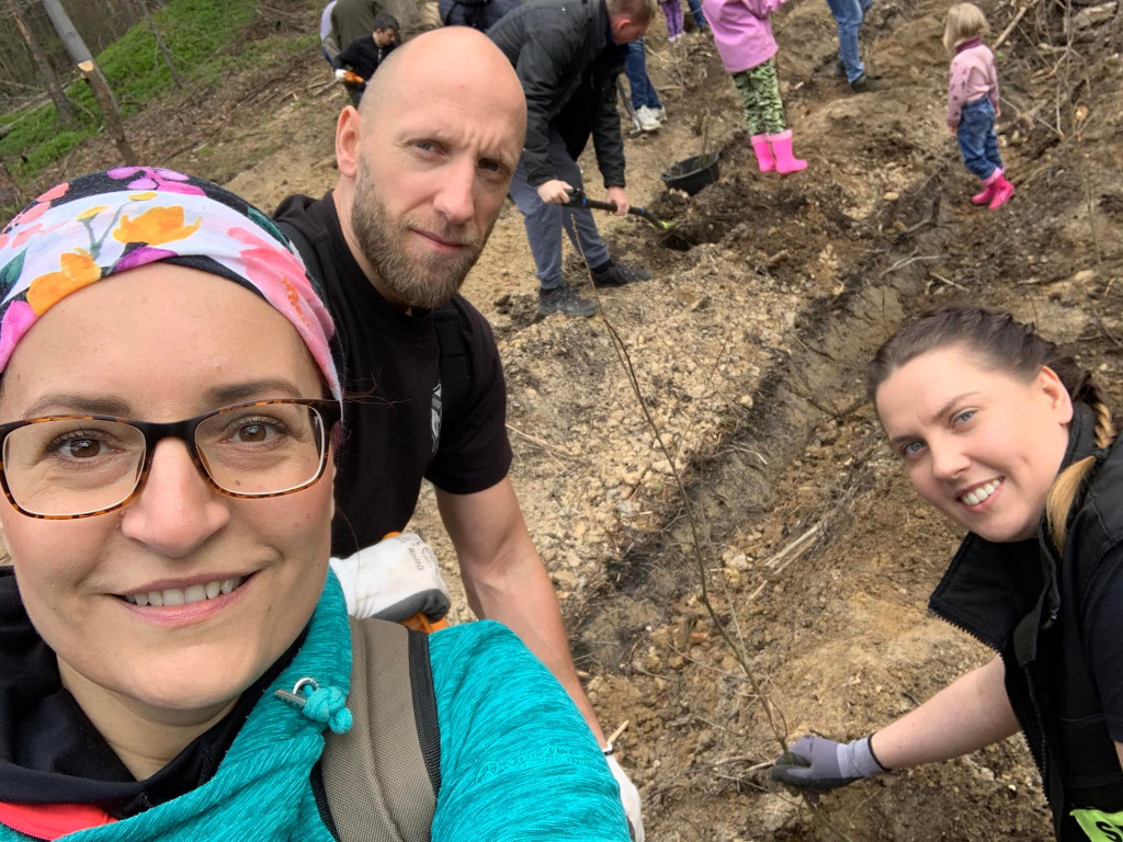 Zasadzili 1200 drzewek w Piekielcu