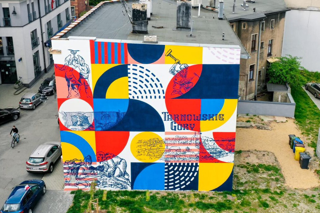 Tarnowskie Góry, Tarmilo. Mural już gotowy