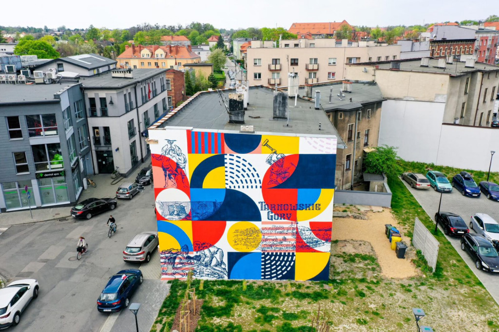Tarnowskie Góry, Tarmilo. Mural już gotowy