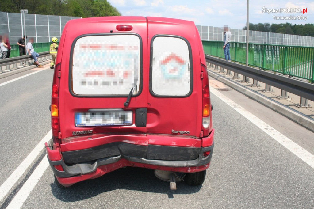 Wypadek z udziałem 6 samochodów
